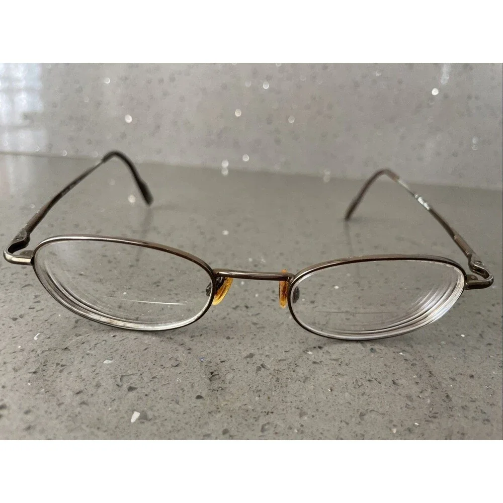 WRANGLER EYEGLASSES FRAMES ONLY Style GARTH BRN brown 50-20-140 full rim oval
